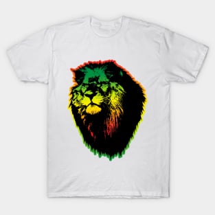 Reggae Lion Head T-Shirt